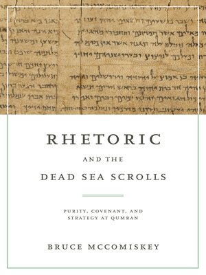 cover image of Rhetoric and the Dead Sea Scrolls